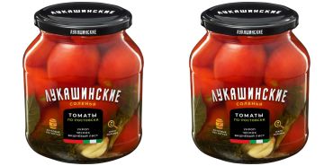 Lukashinskie Lightly salted tomatoes Rostov-style 670g x2